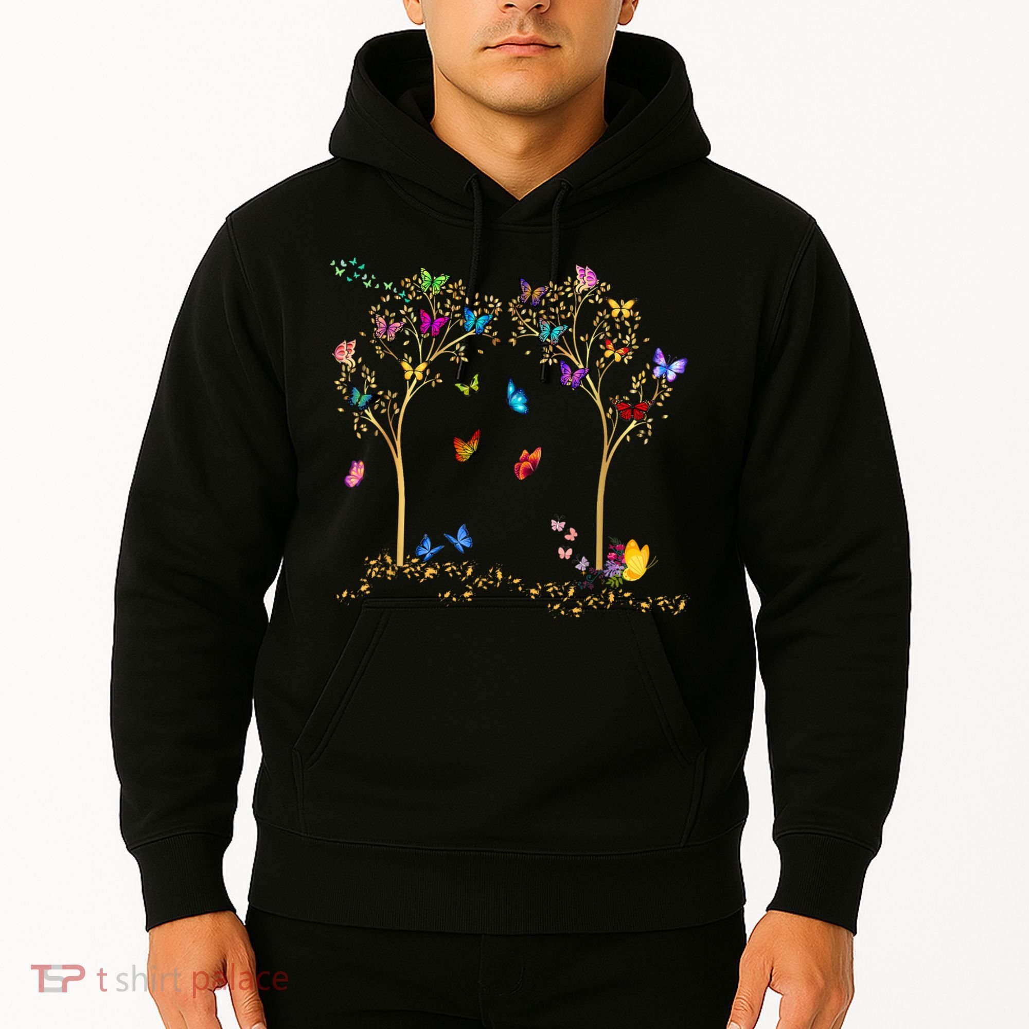 Butterfly Tree Beautiful Butterflies Hoodie