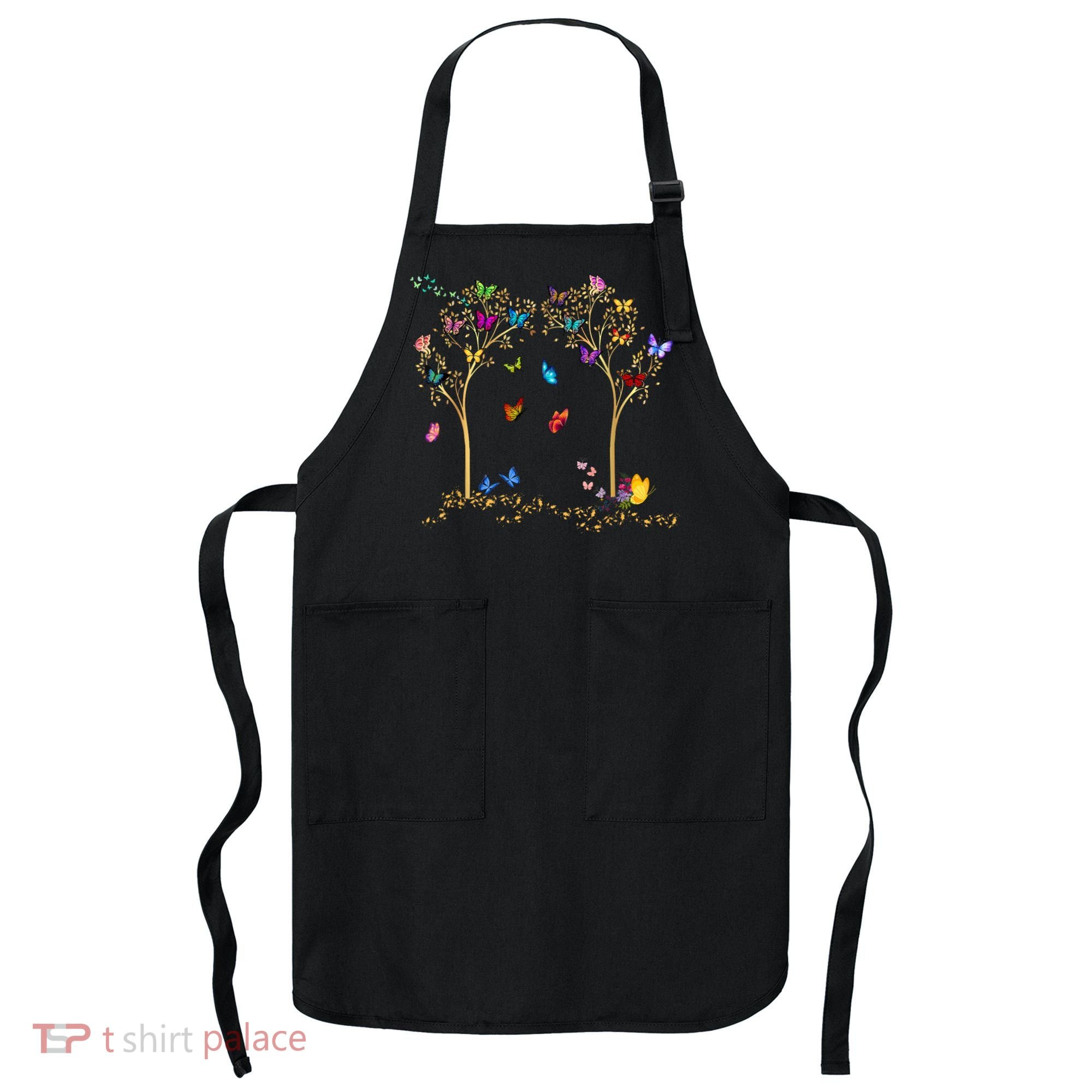 Butterfly Tree Beautiful Butterflies Apron