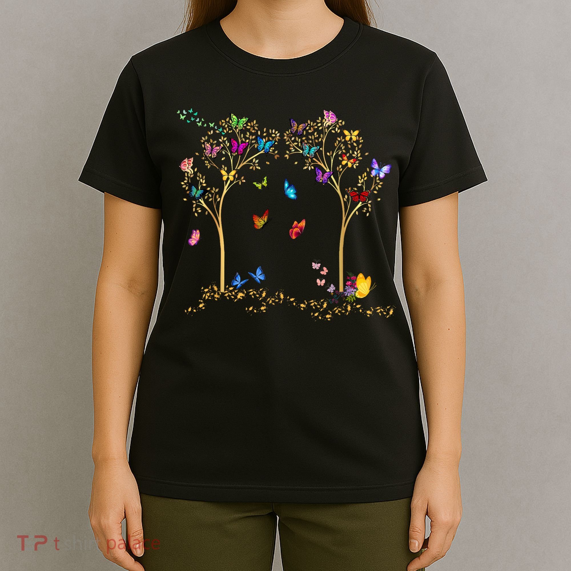 Butterfly Tree Beautiful Butterflies T-Shirt