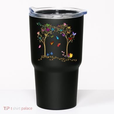 Butterfly Tree Beautiful Butterflies Tumbler