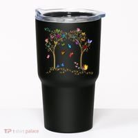 Butterfly Tree Beautiful Butterflies Tumbler thumb 0