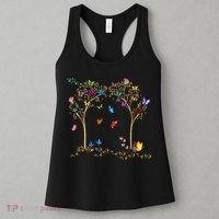 Butterfly Tree Beautiful Butterflies Women's Tank Top thumb 3