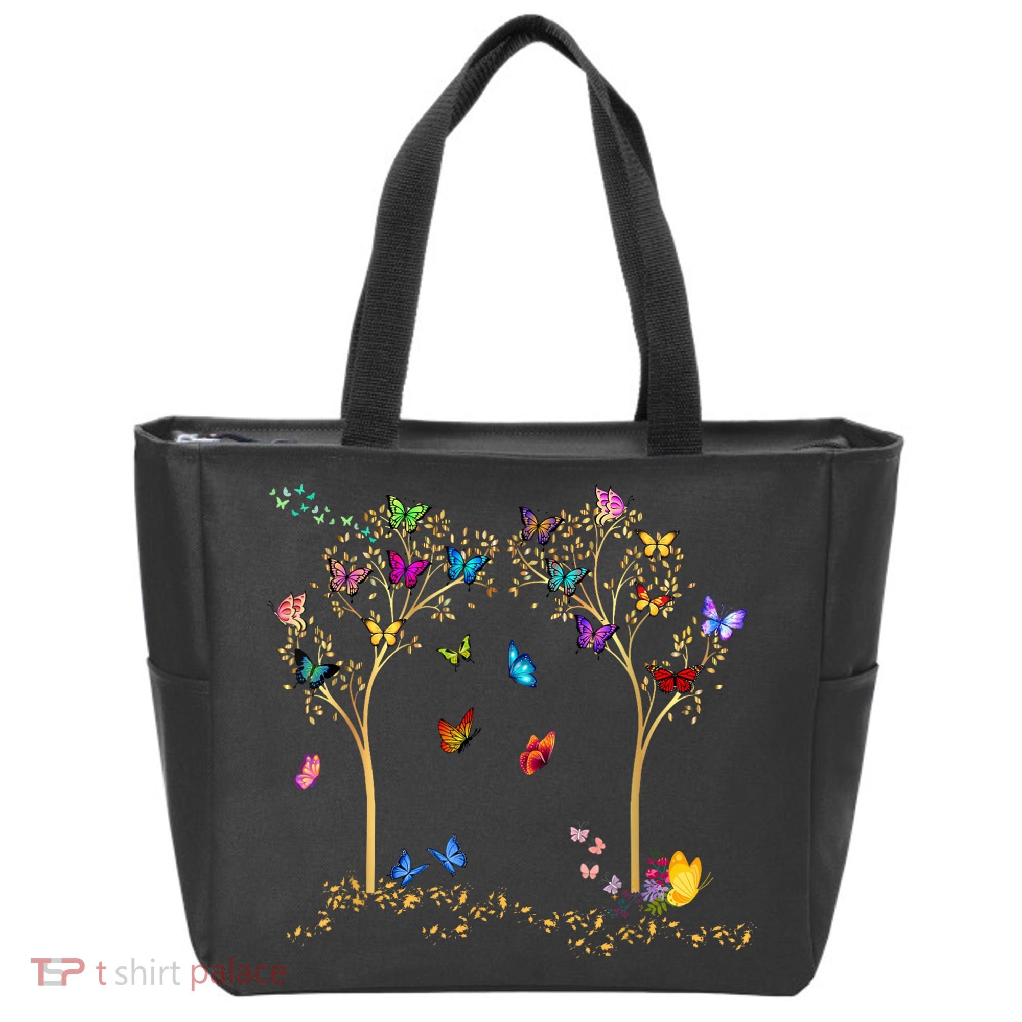Butterfly Tree Beautiful Butterflies Tote Bag