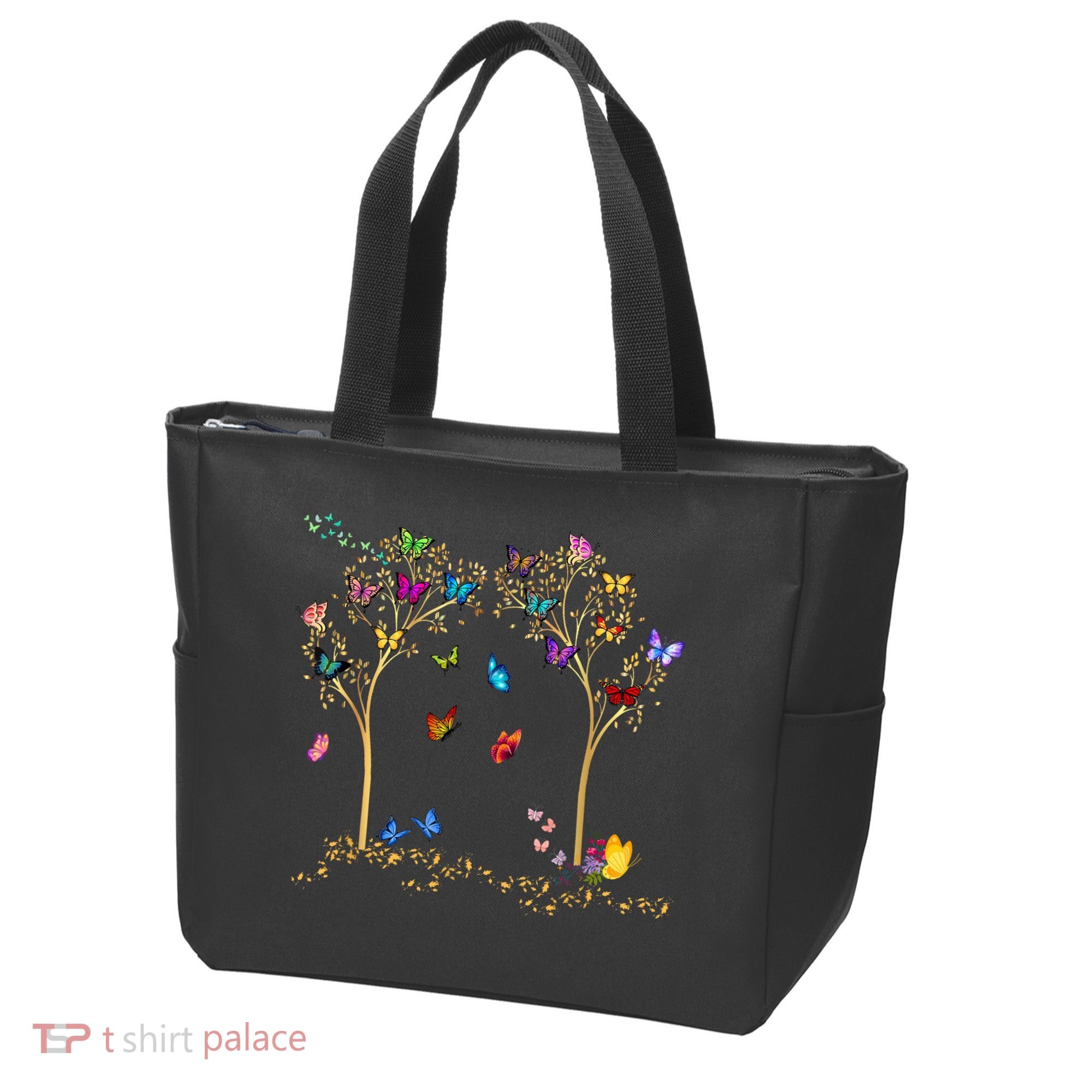 Butterfly Tree Beautiful Butterflies Tote Bag