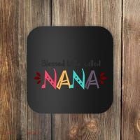 Blessed To Be Called Nana Coaster thumb 0