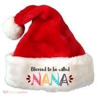 Blessed To Be Called Nana Santa Hat thumb 0