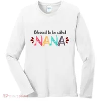 Blessed To Be Called Nana Women's Long Sleeve Shirt thumb 0