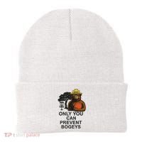 Bogey The Bear Only You Can Prevent Bogeys Disc Golf Beanie thumb 0