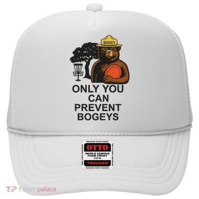 Bogey The Bear Only You Can Prevent Bogeys Disc Golf Hat
