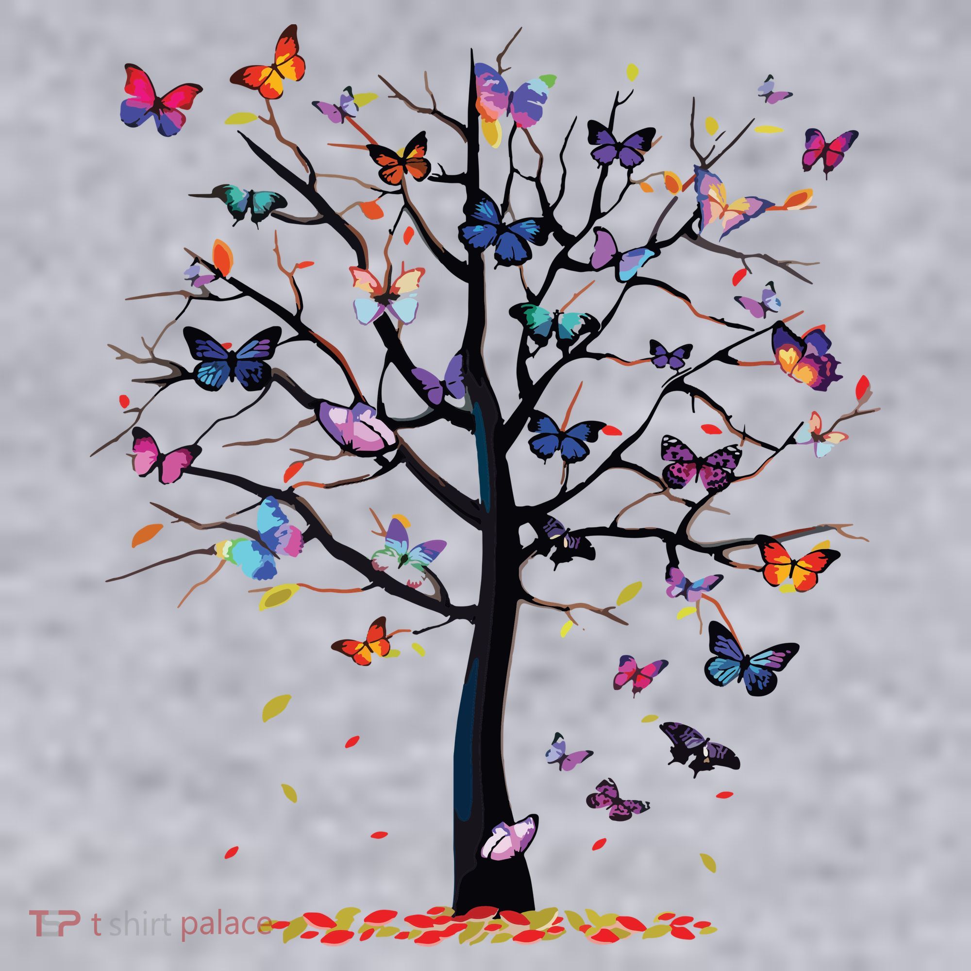 Butterfly Tree Beautiful Women's Sweatshirt