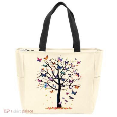 Butterfly Tree Beautiful Tote Bag