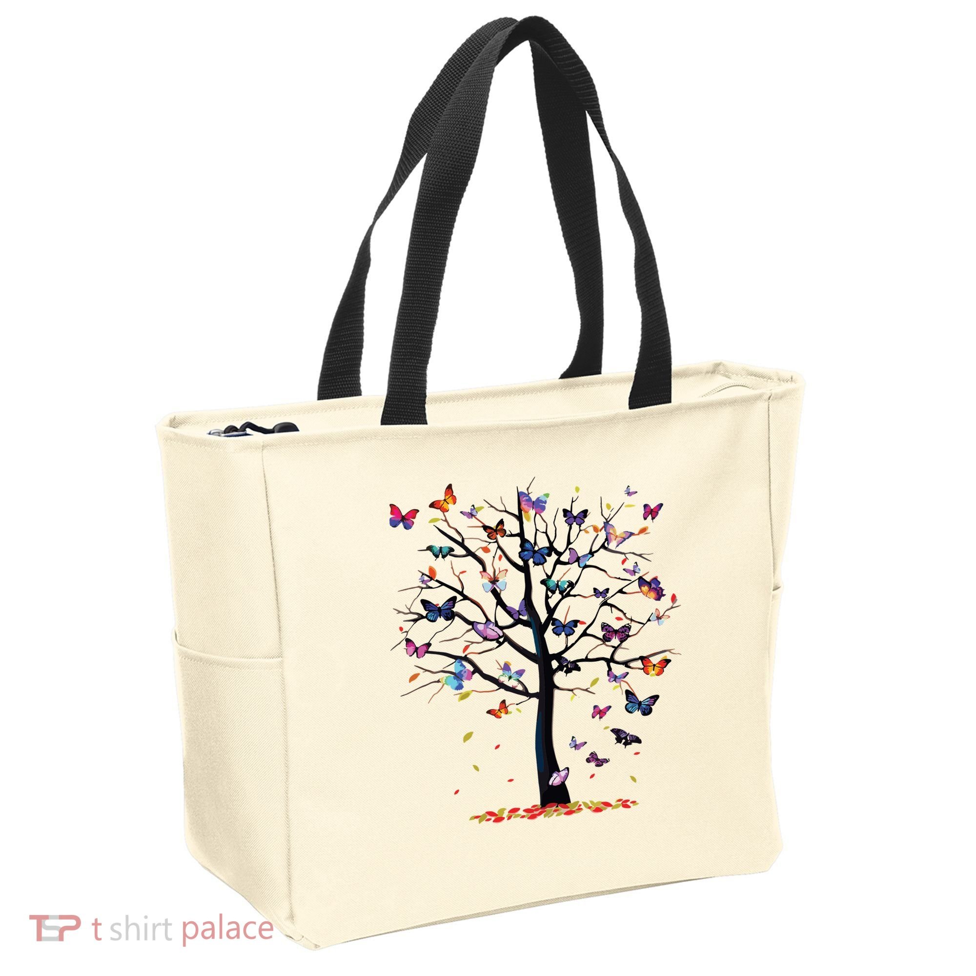 Butterfly Tree Beautiful Tote Bag