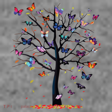 Butterfly Tree Beautiful Sweatshirt Cinch Pack Bag