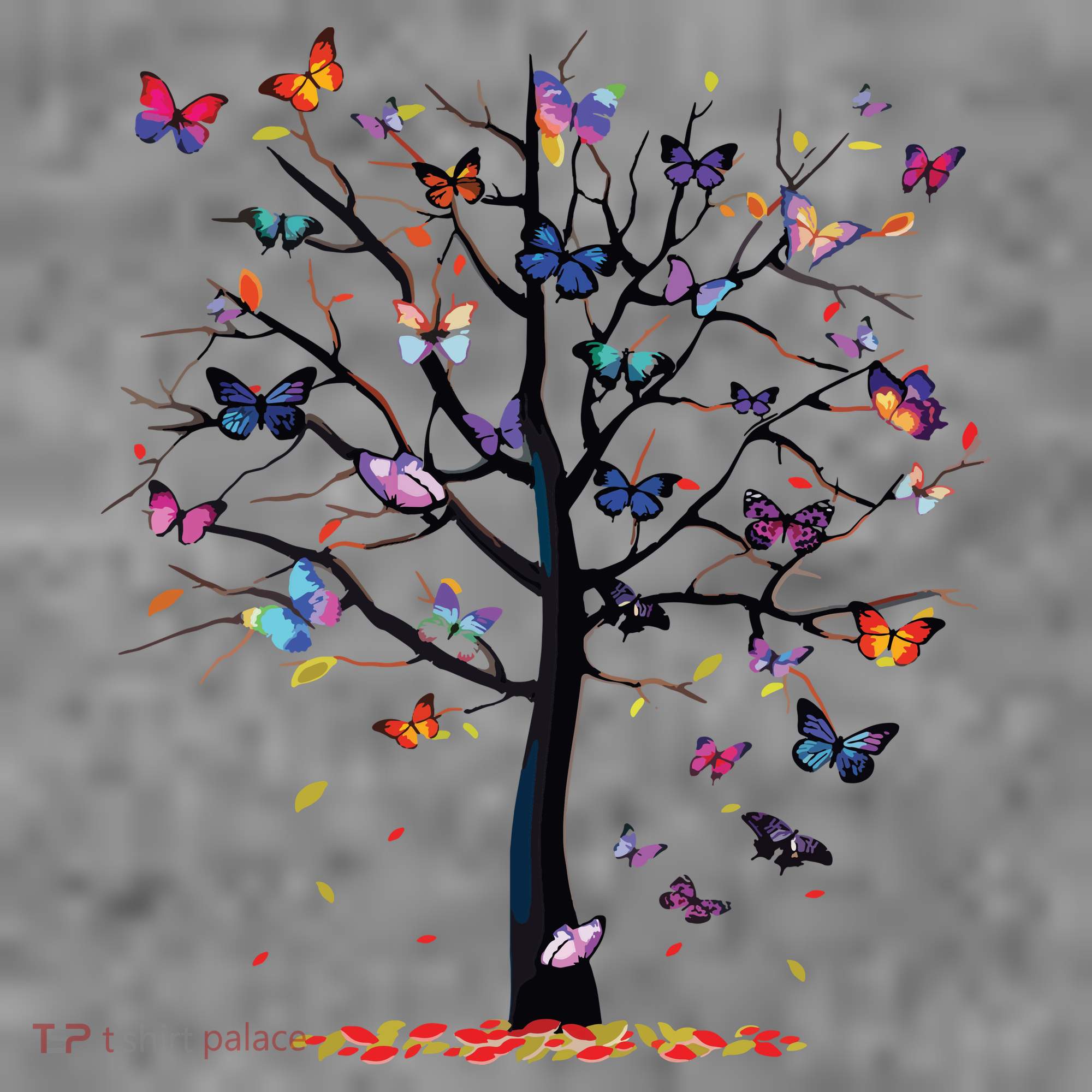 Butterfly Tree Beautiful Sweatshirt Cinch Pack Bag