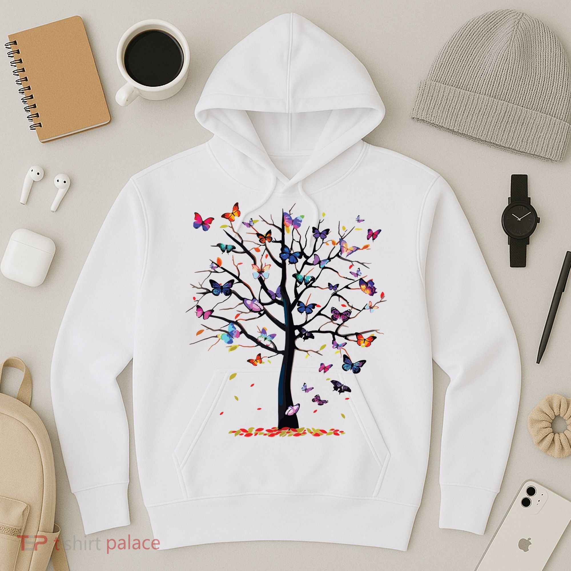 Butterfly Tree Beautiful Hoodie