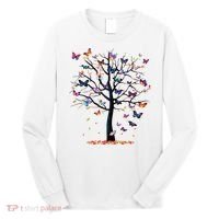 Butterfly Tree Beautiful Long Sleeve Shirt thumb 0