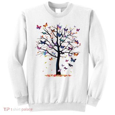 Butterfly Tree Beautiful Sweatshirt