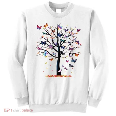 Butterfly Tree Beautiful Sweatshirt