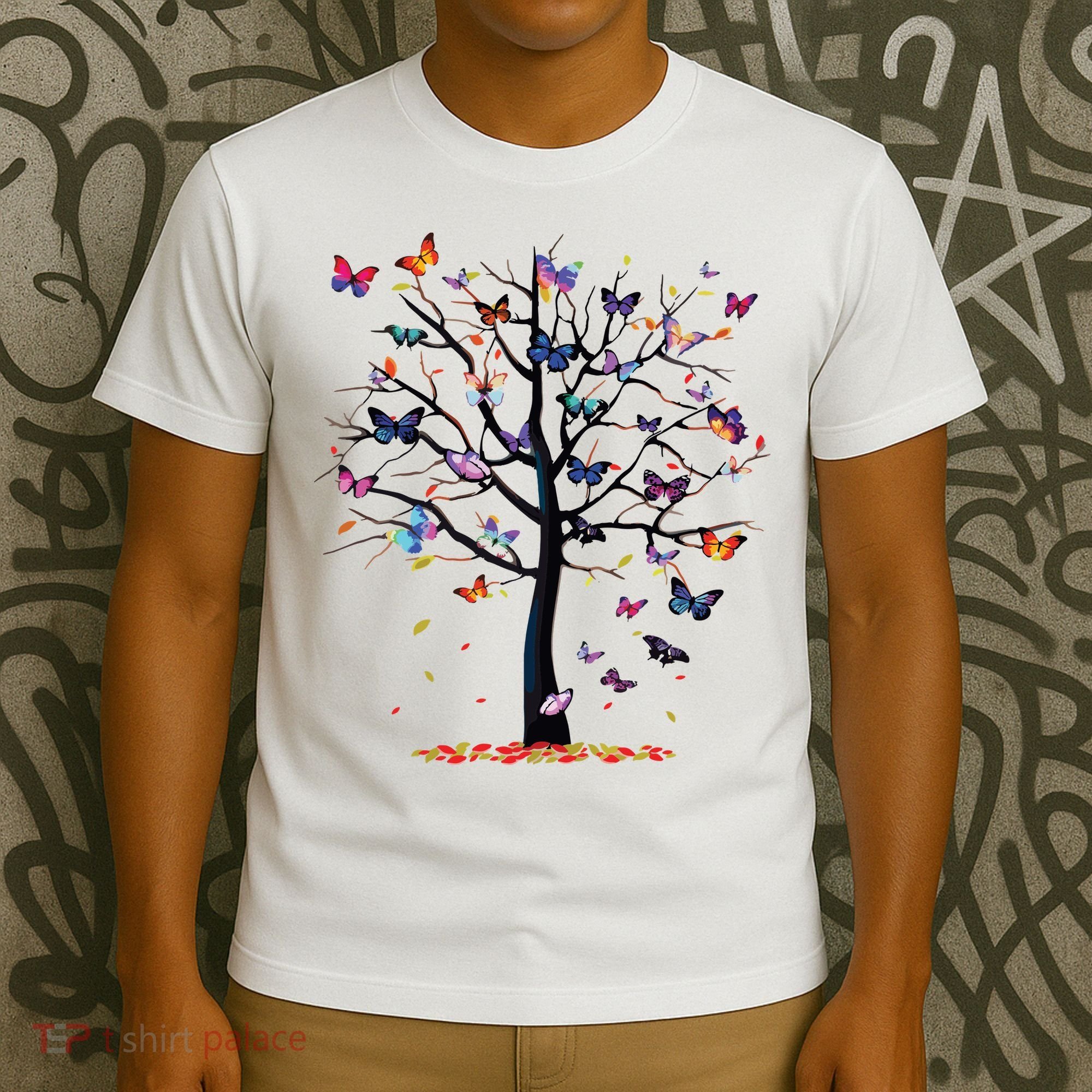 Butterfly Tree Beautiful T-Shirt