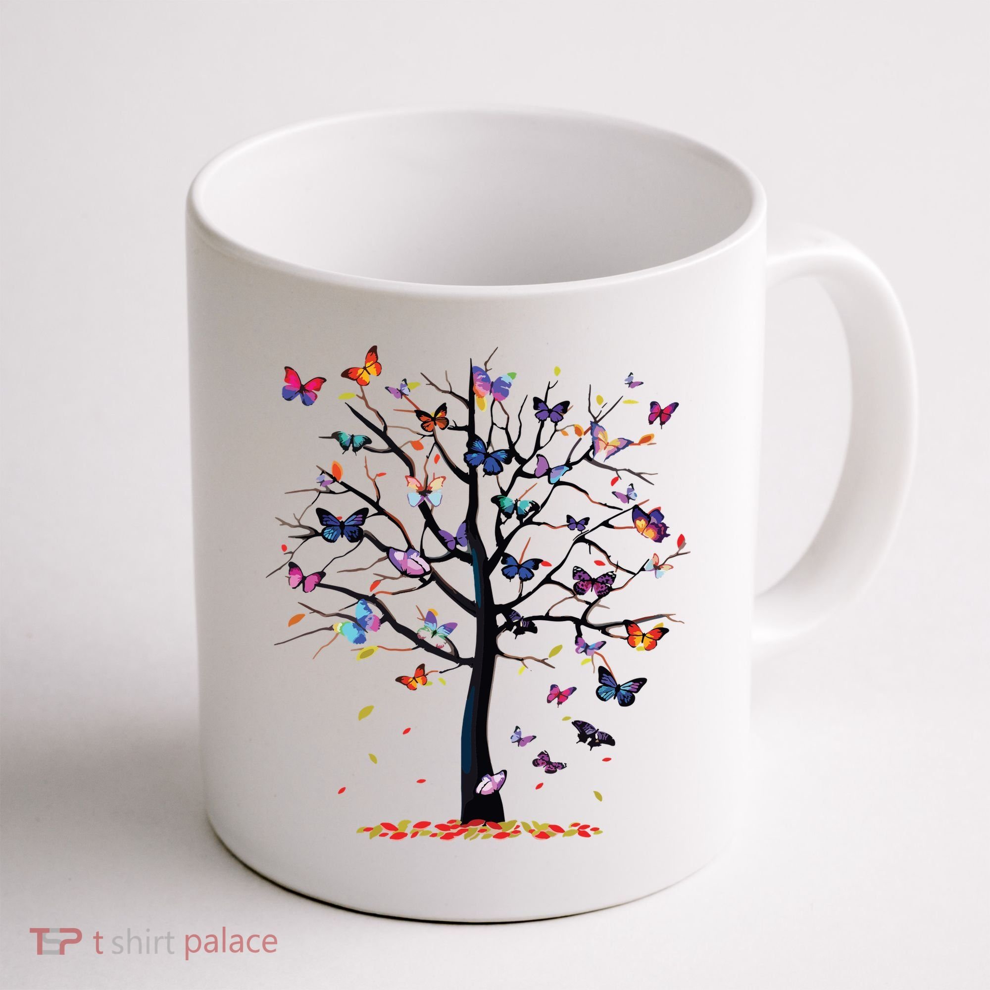 Butterfly Tree Beautiful Coffee Mug