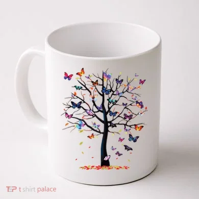 Butterfly Tree Beautiful Coffee Mug