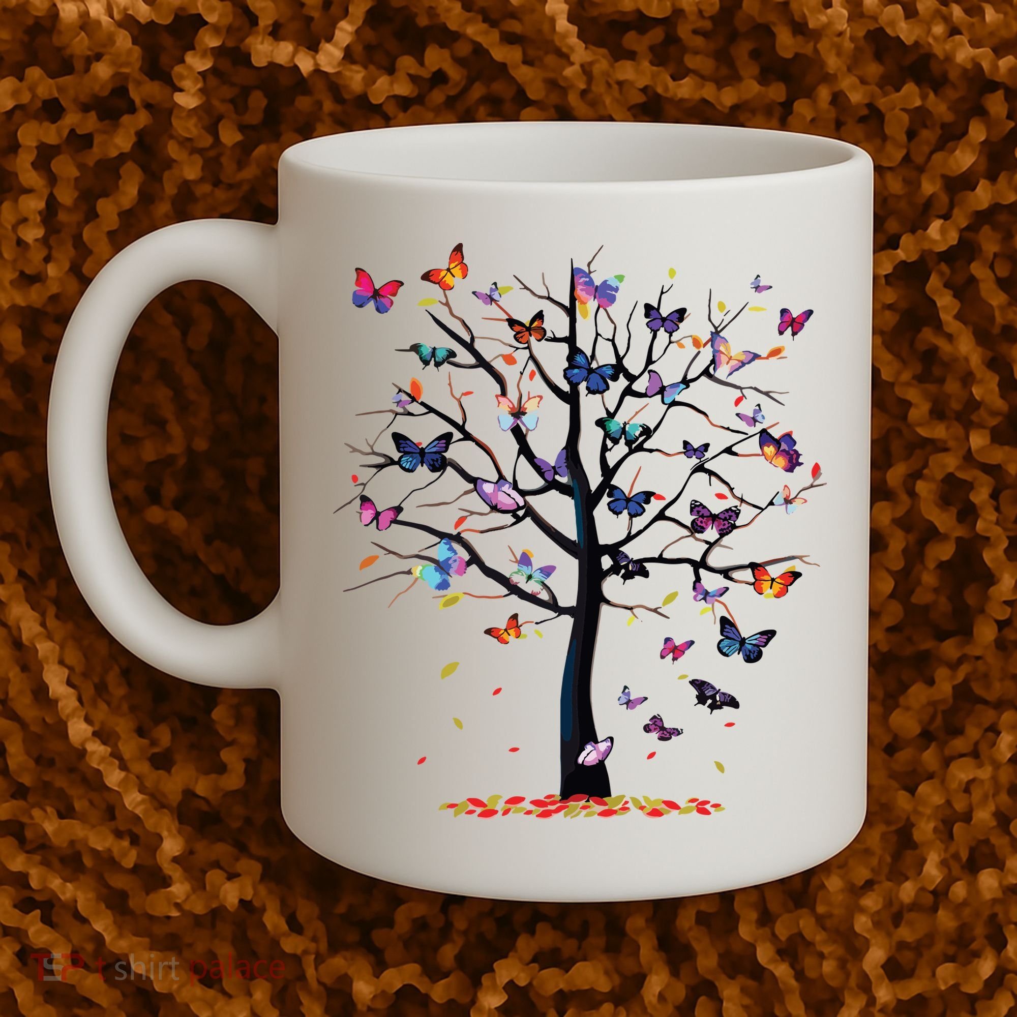Butterfly Tree Beautiful Coffee Mug