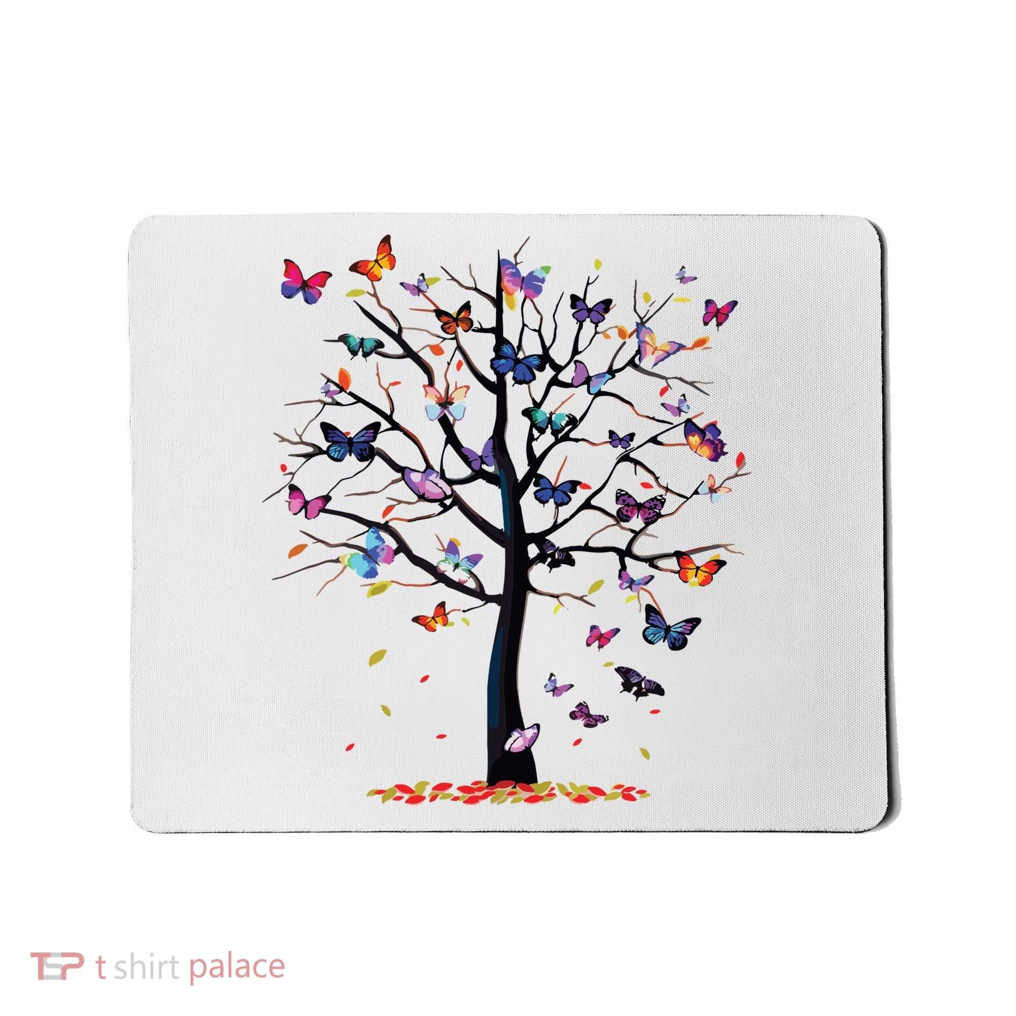 Butterfly Tree Beautiful Mousepad