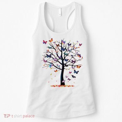 Butterfly Tree Beautiful Women's Tank Top