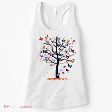 Butterfly Tree Beautiful Women's Tank Top