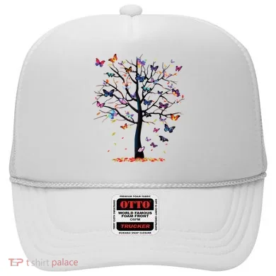 Butterfly Tree Beautiful Hat