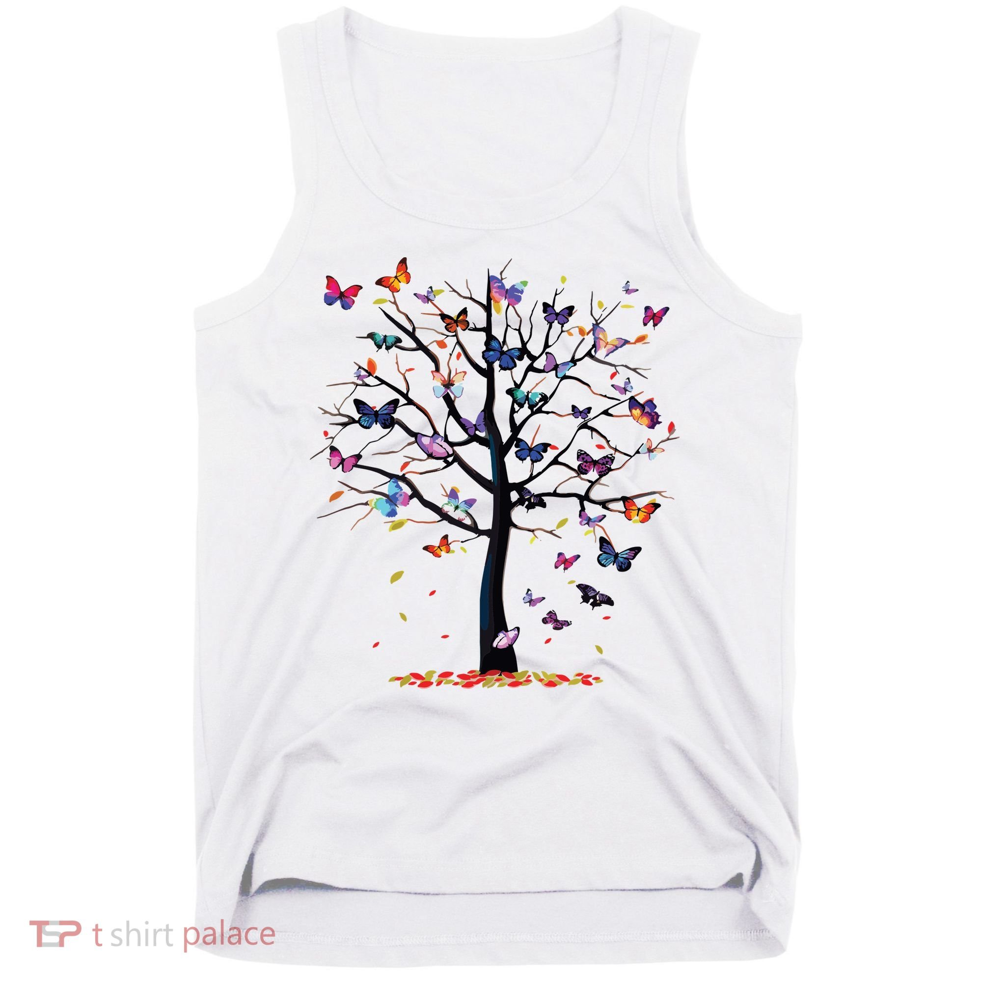 Butterfly Tree Beautiful Tank Top