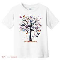 Butterfly Tree Beautiful Toddler T-Shirt thumb 0