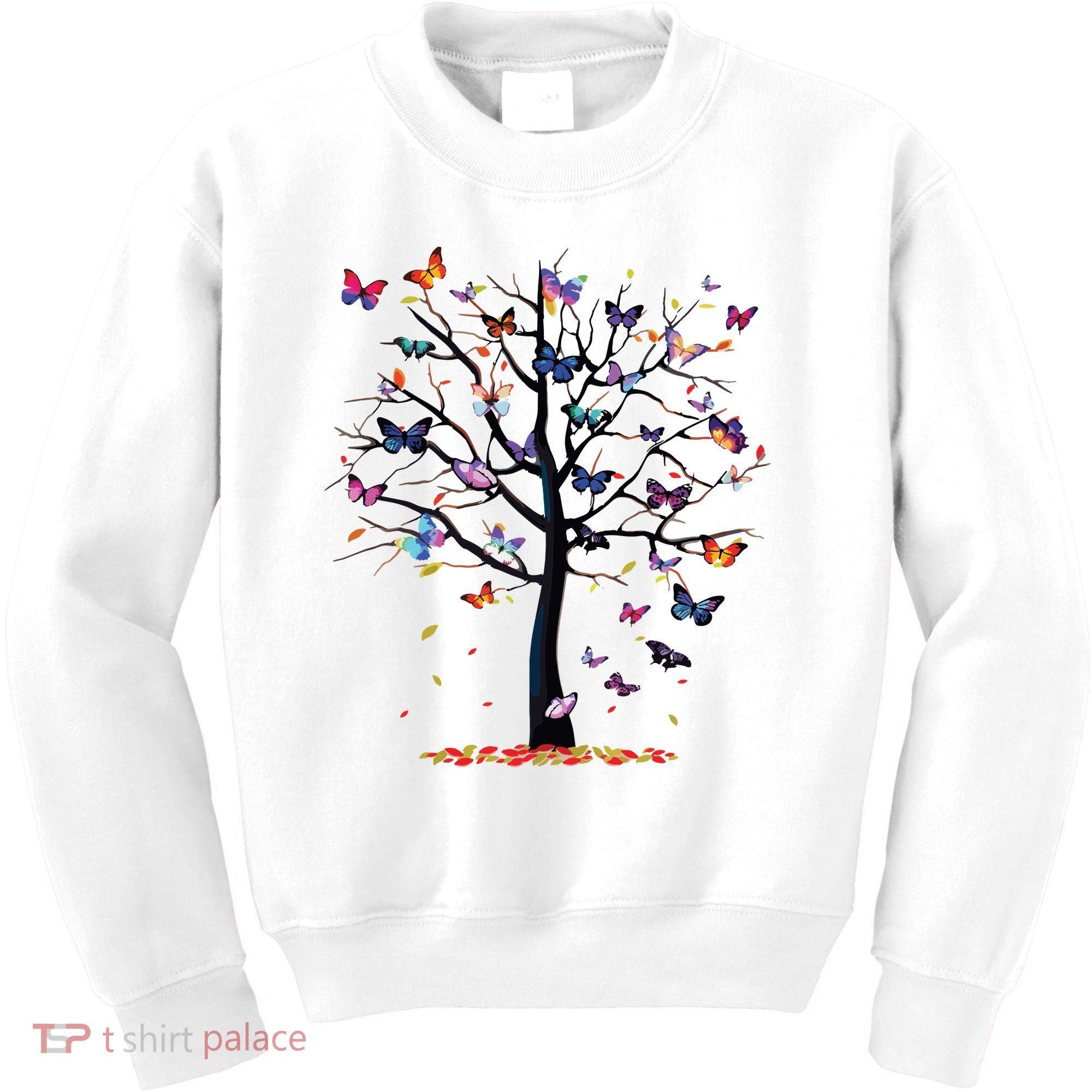 Butterfly Tree Beautiful Kids Sweatshirt
