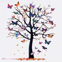 Butterfly Tree Beautiful Kids Long Sleeve Shirt thumb 2