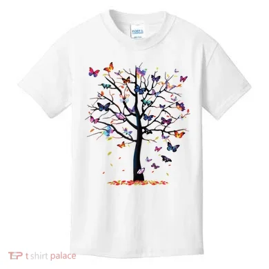 Butterfly Tree Beautiful Kids T-Shirt