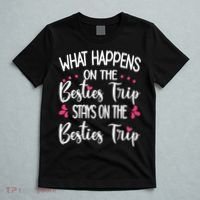 Besties Trip Best Friend Vacation Travel Girl S Squad T-Shirt thumb 5