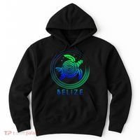 Belize Tribal Belize Turtle Hoodie thumb 0