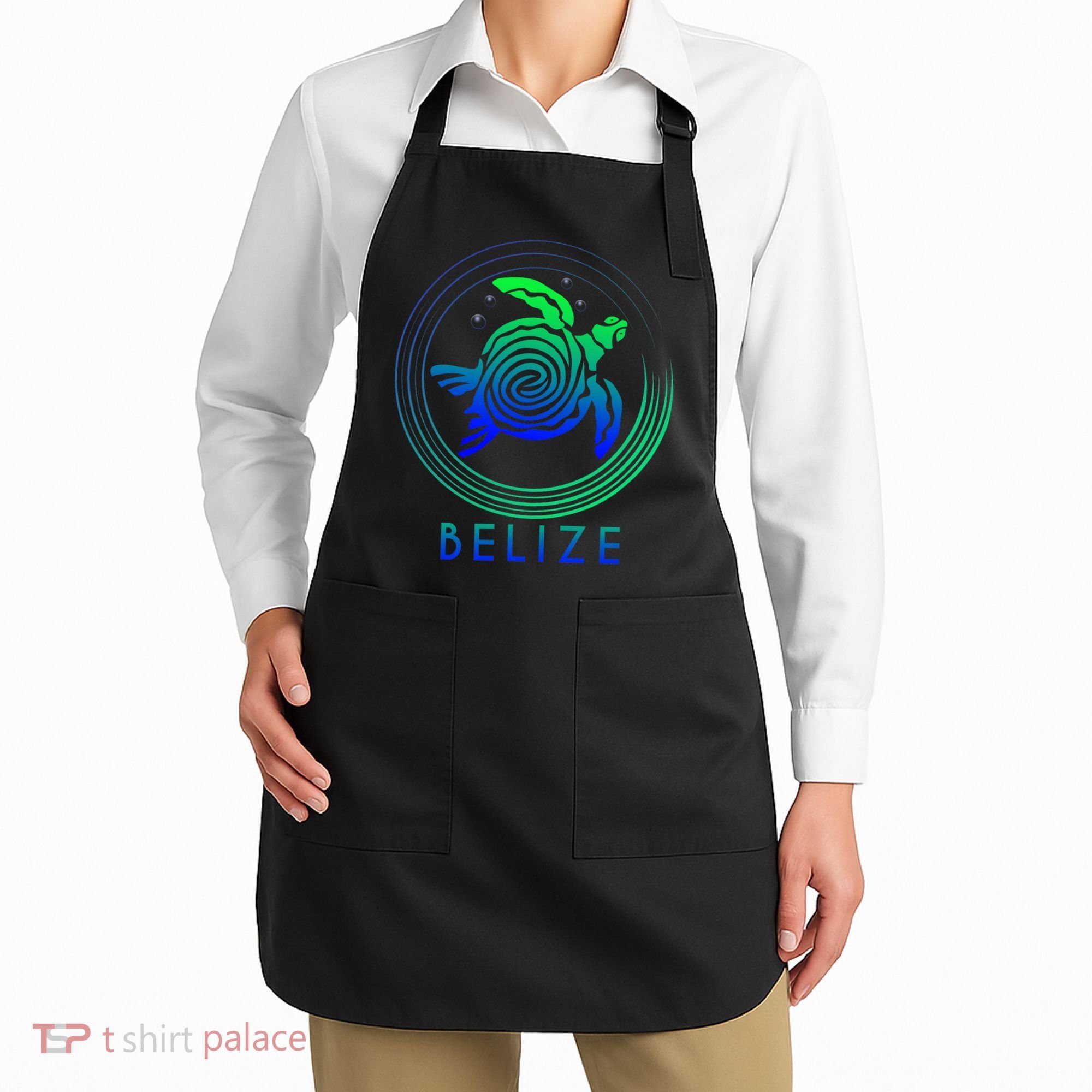 Belize Tribal Belize Turtle Apron