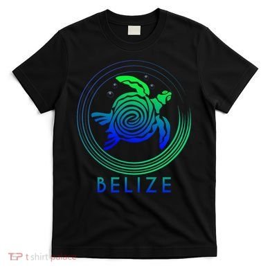 Belize Tribal Belize Turtle T-Shirt