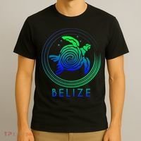 Belize Tribal Belize Turtle T-Shirt thumb 3