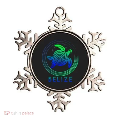 Belize Tribal Belize Turtle Ornament