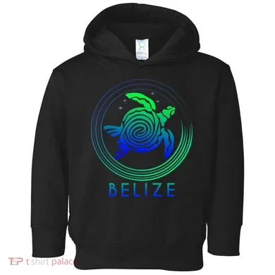 Belize Tribal Belize Turtle Toddler Hoodie