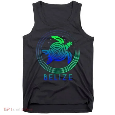 Belize Tribal Belize Turtle Tank Top