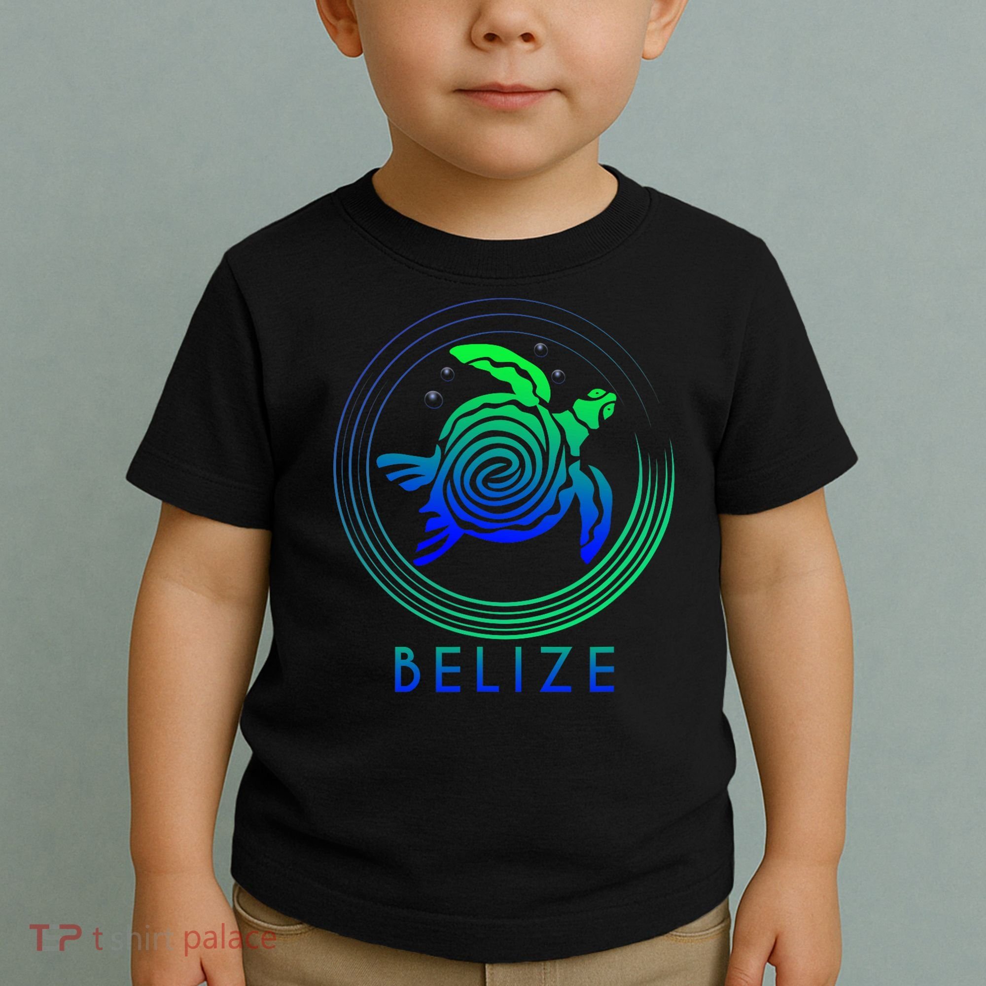 Belize Tribal Belize Turtle Toddler T-Shirt