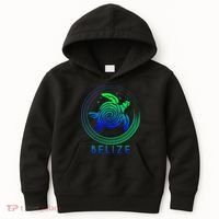 Belize Tribal Belize Turtle Kids Hoodie thumb 0