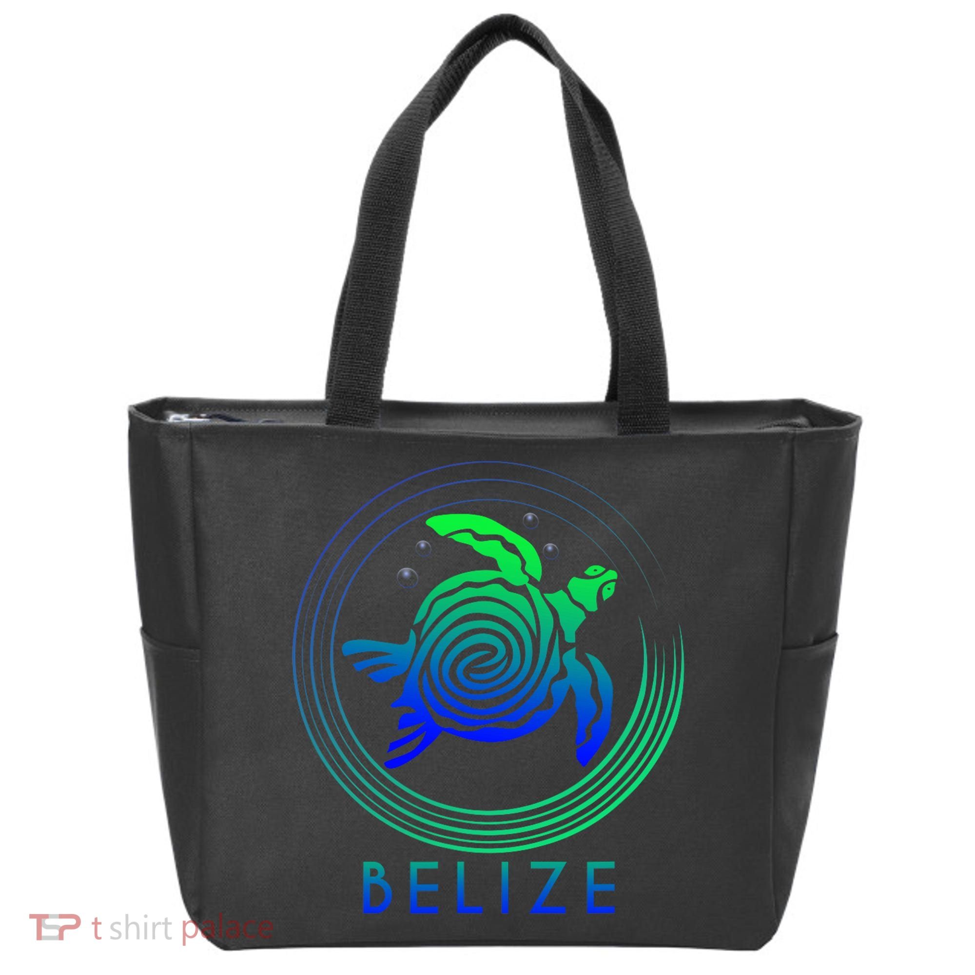 Belize Tribal Belize Turtle Tote Bag
