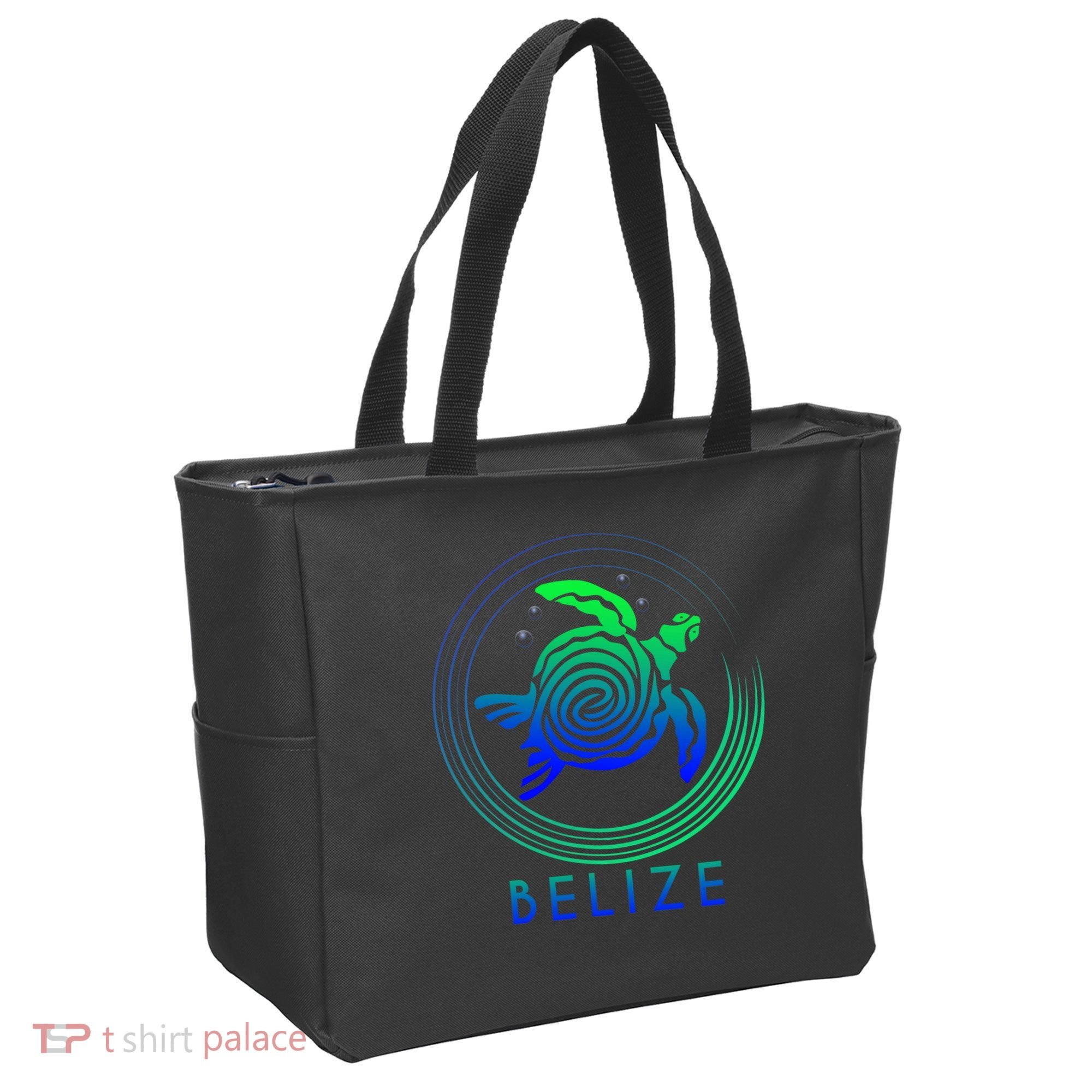 Belize Tribal Belize Turtle Tote Bag