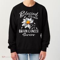Blessed To Be Called Brain Cancer Survivor Gift Women's Sweatshirt thumb 0