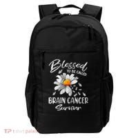 Blessed To Be Called Brain Cancer Survivor Gift Backpack thumb 0