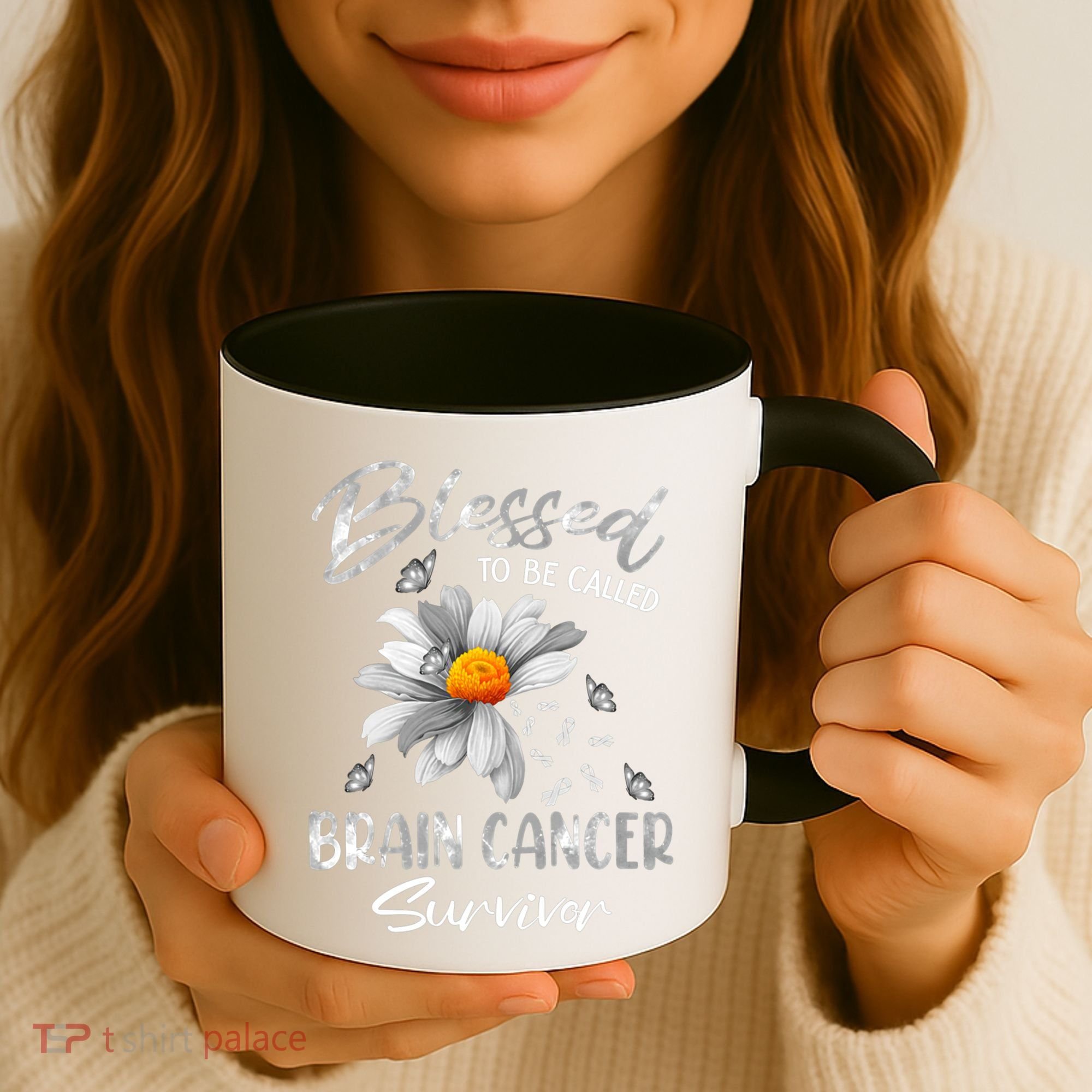 Blessed To Be Called Brain Cancer Survivor Gift Coffee Mug